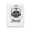 2026 Kevin’s Coffee Hardcover Journal — Personalized Coffee Lover’s Notebook with Yearly Calendar