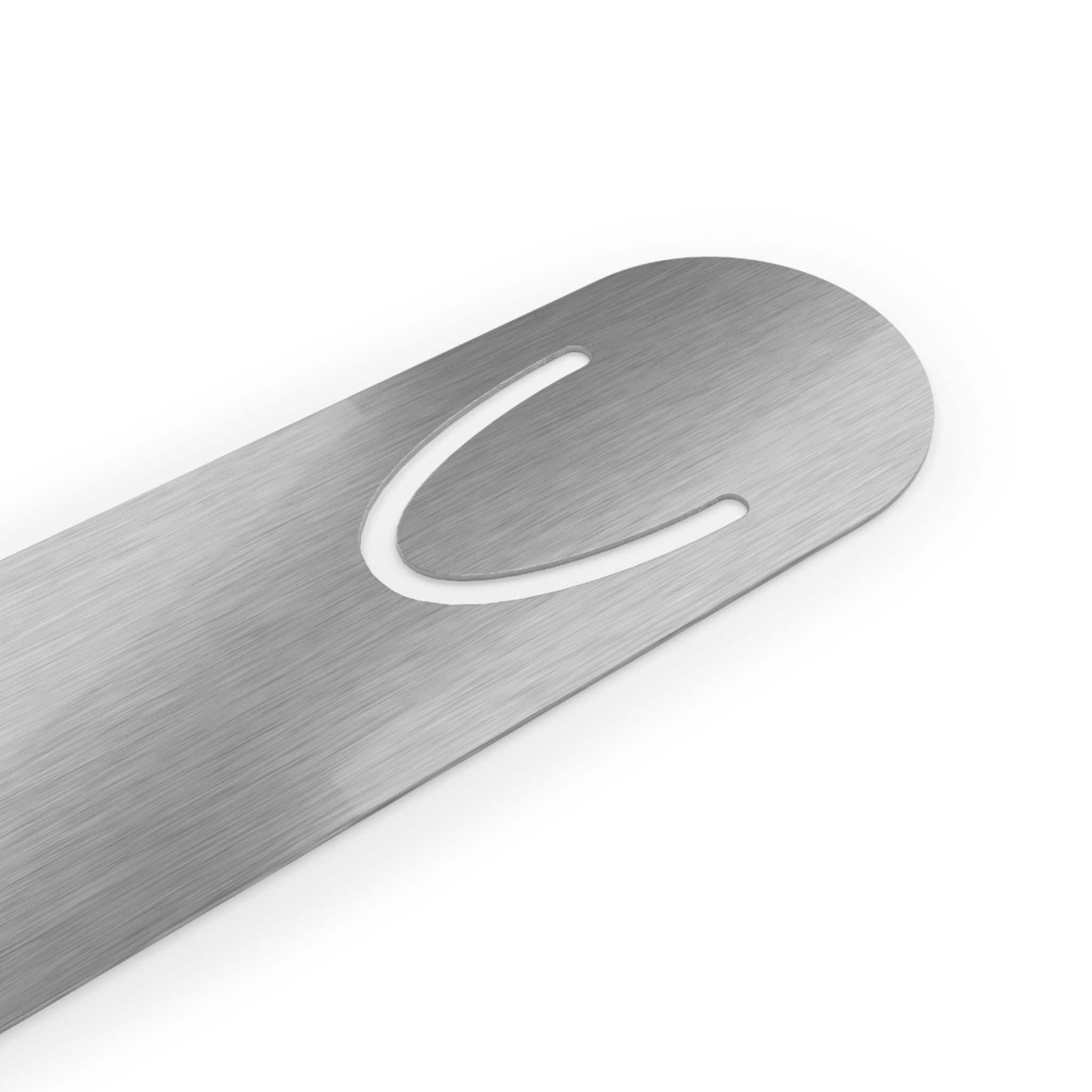 White Kevin's Coffee Metal Bookmark — Sturdy Espresso-Themed Reading Accessory