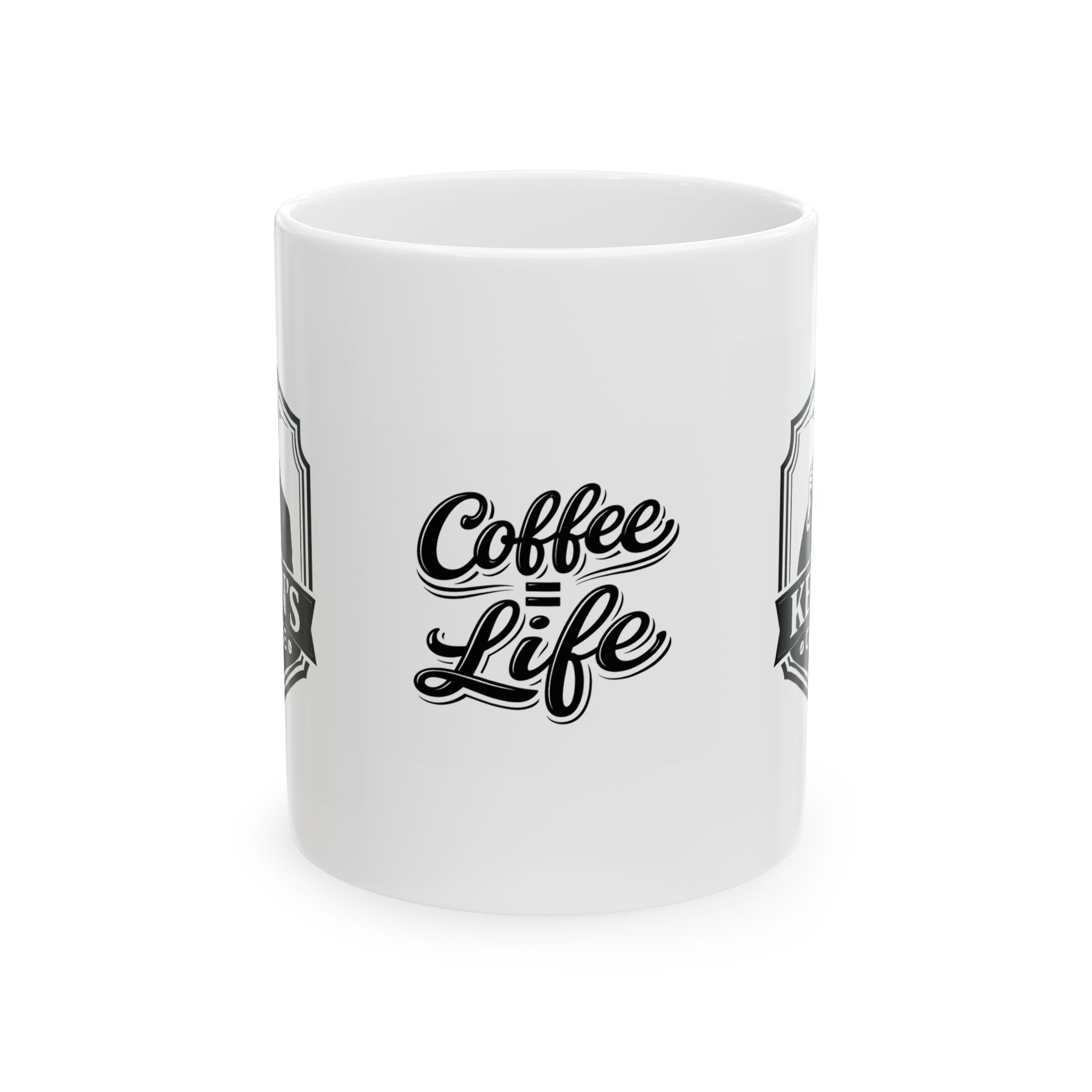 Coffee = Life Ceramic Mug — 11oz & 15oz Coffee Mug